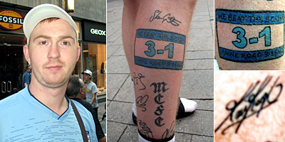 Manchester-City-Fan Gerith, Foto: ARD/Hinz