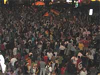 Die Münchner Leopoldstraße nach dem Spiel Deutschland-Polen, Foto: BR/Bernd Eberwein