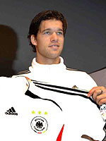 Michael Ballack; Rechte: dpa