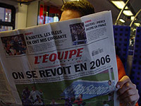 Die Sportzeitung L'Equipe; Rechte: ard/inanici
