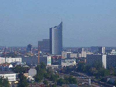 Blick über Leipzig; Foto: Michael Voß/MDR