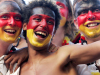 Deutschland-Fans, Foto: dpa