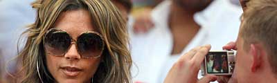 Victoria Beckham in Deutschland, Rechte: AFP